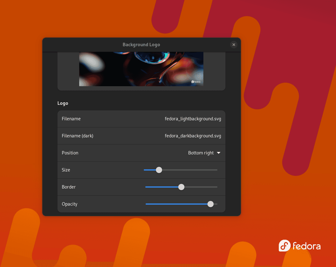Background Logo screenshot