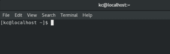 default bash prompt